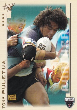 2003 NRL XL Common Card - Base 106 Tony Puletua Penrith Panthers
