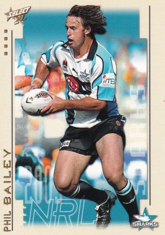 2003 NRL XL Common Card - Base 113 Phil Bailey Cronulla Sharks