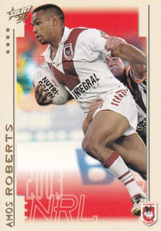 2003 NRL XL Common Card - Base 131 Amos Roberts St George Dragons