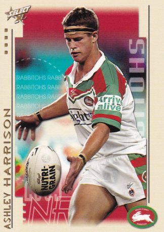 2003 NRL XL Common Card - Base 139 Ashley Harrison South Sydney Rabbitohs