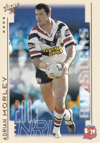 2003 NRL XL Common Card - Base 156 Adrian Morley Sydney Roosters