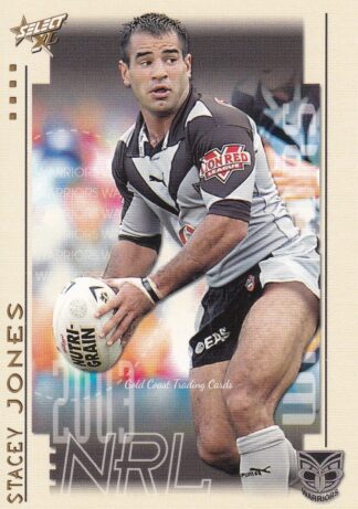 2003 NRL XL Common Card - Base 164 Stacey Jones Warriors