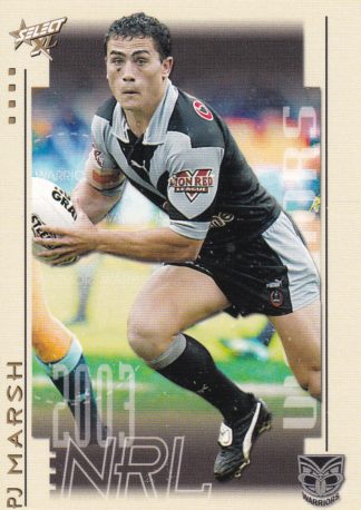 2003 NRL XL Common Card - Base 166 PJ Marsh Warriors