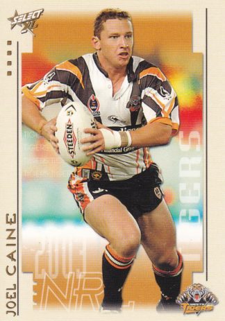 2003 NRL XL Common Card - Base 173 Joel Caine Wests Tigers
