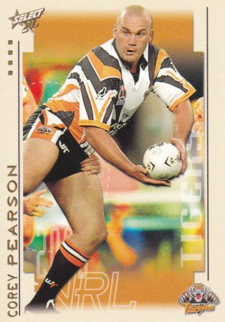 2003 NRL XL Common Card - Base 179 Corey Pearson Wests Tigers