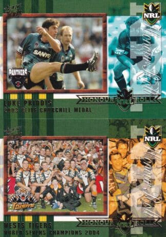 2004 NRL Authentic Honour Roll