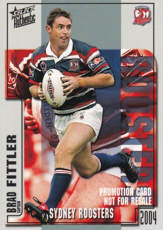 2004 NRL Authentic Promotional Cards