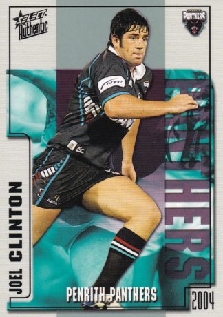 2004 NRL Authentic Common Card - Base 103 Joel Clinton Penrith Panthers