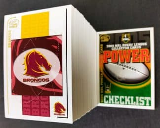 2005 NRL Power Base Set - 181 Common Cards