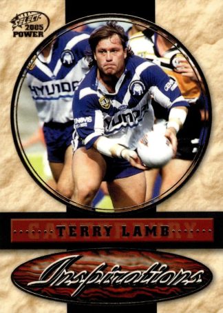 2005 NRL Power Inspirations - I02 Terry Lamb Canterbury Bulldogs