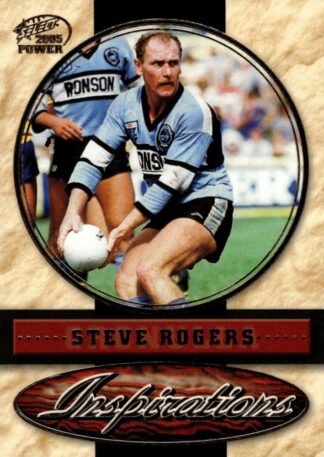 2005 NRL Power Inspirations - I06 Steve Rogers Cronulla Sharks