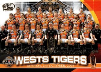 2005 NRL Power Limited Edition Premiers Set - Wests Tigers
