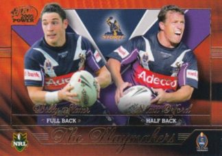 2005 NRL Power Playmakers - PM06 Slater & Orford Melbourne Storm