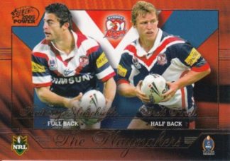 2005 NRL Power Playmakers - PM13 Minichiello & Finch Sydney Roosters