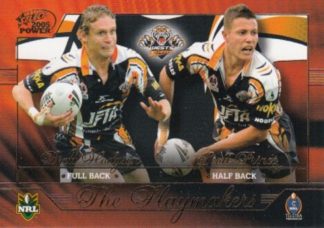 2005 NRL Power Playmakers - PM15 Hodgson & Prince Wests Tigers
