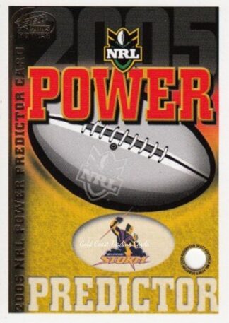 2005 NRL Power Premiership Predictor - PC06 Melbourne Storm