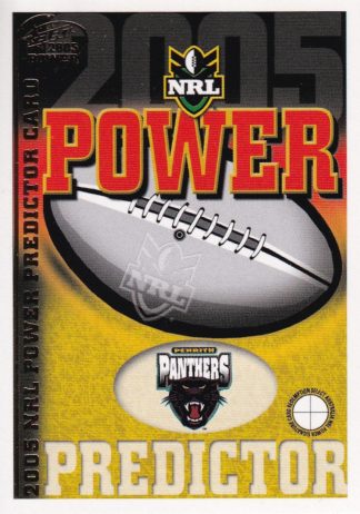 2005 NRL Power Premiership Predictor - PC10 Penrith Panthers