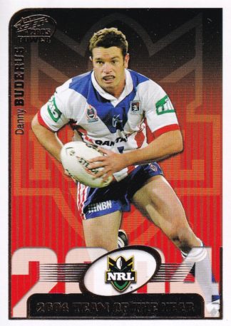 2005 NRL Power Team Of The Year - TY09 Danny Buderus Newcastle Knights