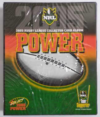 2005 NRL Power Album With Full Base Set - 181 Common Cards