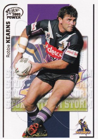 2005 NRL Power Common Card - Base 064 Robbie Kearns Melbourne Storm