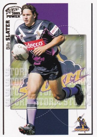 2005 NRL Power Common Card - Base 072 Billy Slater Melbourne Storm