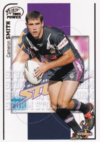2005 NRL Power Common Card - Base 073 Cameron Smith Melbourne Storm