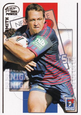 2005 NRL Power Common Card - Base 084 Craig Smith Newcastle Knights