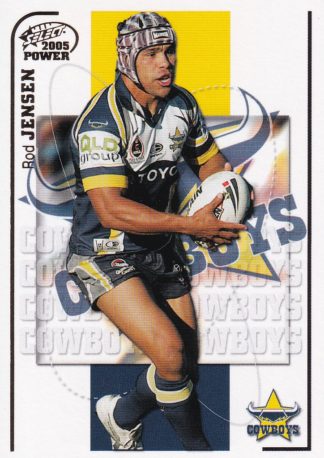 2005 NRL Power Common Card - Base 091 Rod Jensen North Qld Cowboys