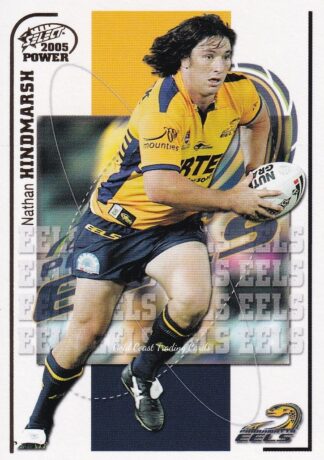 2005 NRL Power Common Card - Base 103 Nathan Hindmarsh Parramatta Eels