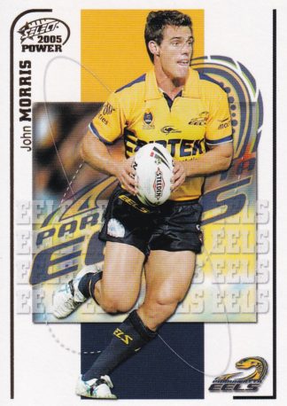 2005 NRL Power Common Card - Base 106 John Morris Parramatta Eels