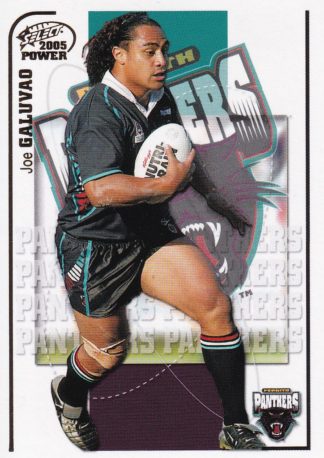 2005 NRL Power Common Card - Base 115 Joe Galuvao Penrith Panthers