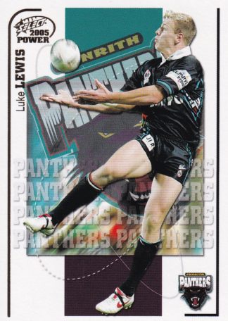 2005 NRL Power Common Card - Base 116 Luke Lewis Penrith Panthers