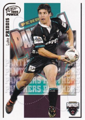 2005 NRL Power Common Card - Base 117 Luke Priddis Penrith Panthers