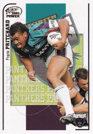 2005 NRL Power Common Card - Base 118 Frank Pritchard Penrith Panthers