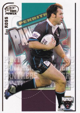 2005 NRL Power Common Card - Base 119 Ben Ross Penrith Panthers