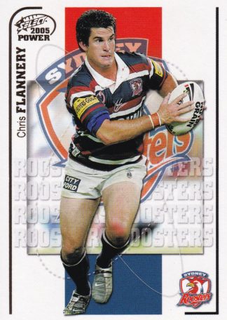 2005 NRL Power Common Card - Base 153 Chris Flannery Sydney Roosters