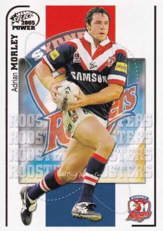 2005 NRL Power Common Card - Base 155 Adrian Morley Sydney Roosters