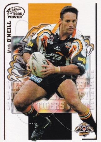 2005 NRL Power Common Card - Base 171 Mark O'Neill Wests Tigers