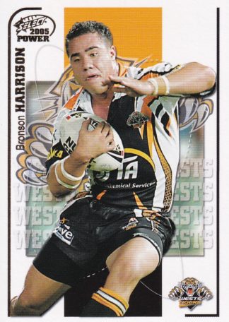 2005 NRL Power Common Card - Base 174 Bronson Harrison Wests Tigers