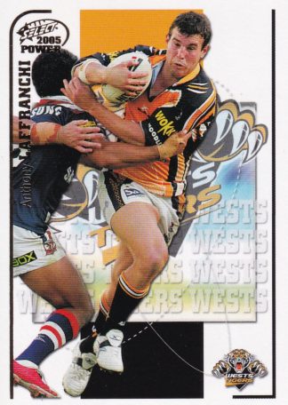 2005 NRL Power Common Card - Base 176 Anthony Laffranchi Wests Tigers
