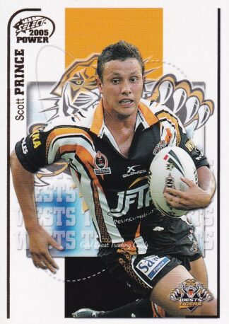 2005 NRL Power Common Card - Base 178 Scott Prince Wests Tigers