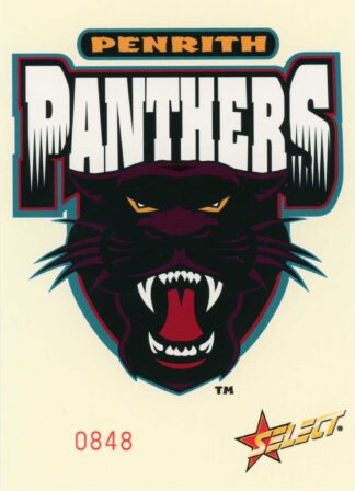 2005 NRL Select Oversized Club Logo - Penrith Panthers Logo #0848 / 1500