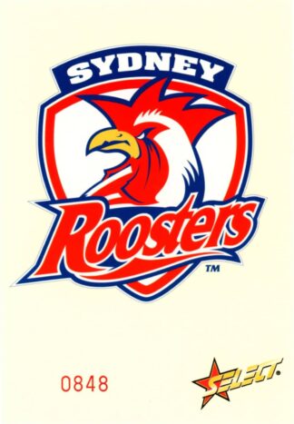 2005 NRL Select Oversized Club Logo - Sydney Roosters Logo #0848 / 1500