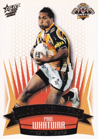 2005 NRL Premiers Set - PC05 Paul Whatuira Wests Tigers
