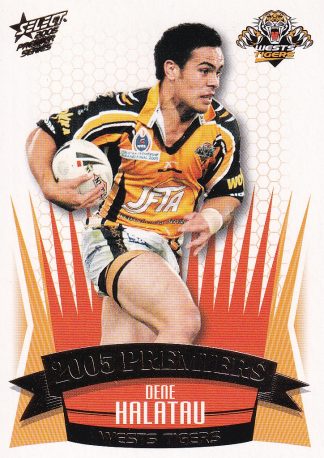 2005 NRL Premiers Set - PC14 Dean Halatau Wests Tigers