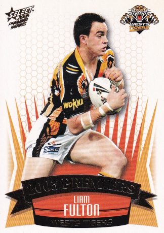 2005 NRL Premiers Set - PC15 Liam Fulton Wests Tigers