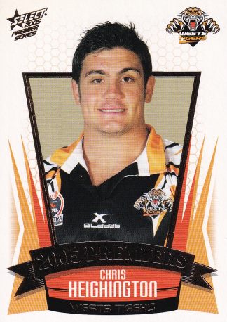 2005 NRL Premiers Set - PC16 Chris Heighington Wests Tigers