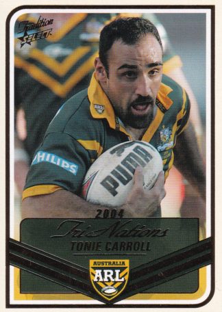 2005 NRL Tradition Tri-Nations Squad - TN06 Tonie Carroll