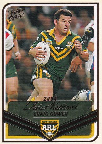 2005 NRL Tradition Tri-Nations Squad - TN10 Craig Gower