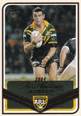 2005 NRL Tradition Tri-Nations Squad - TN20 Jason Ryles